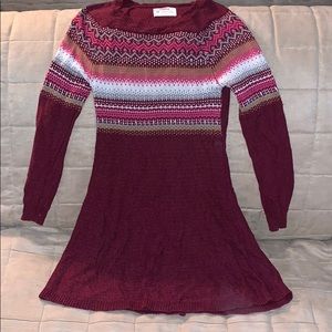 Justice girls SZ 12 Sweater Dress